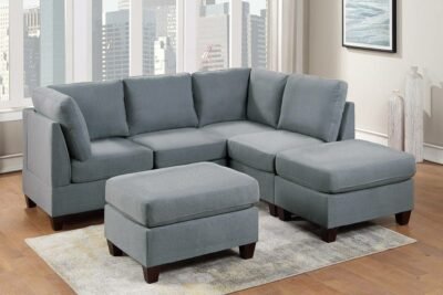 6pcs Modular sectional sofa