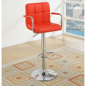 Red Bar Stool