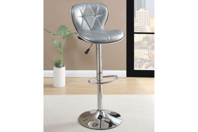 Silver Bar Stool