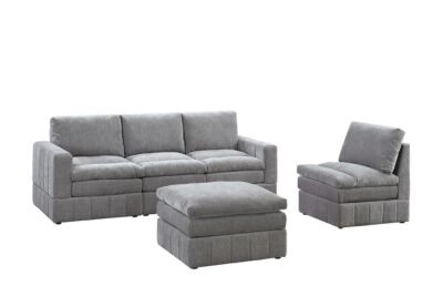 5 Pcs Modular Granite Sectional