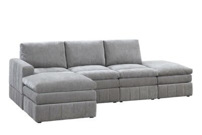 5 pcs Modular granite sectional