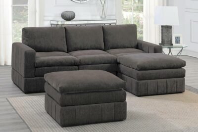 5 pcs mink sectional