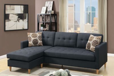 Black Sectional Sofa