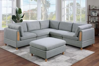6 Pcs Wooden Deco Sectional Set