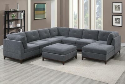 9 Pcs Ash Wood base Sectional Set