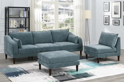 5 Pcs Modular Mineral Sectional