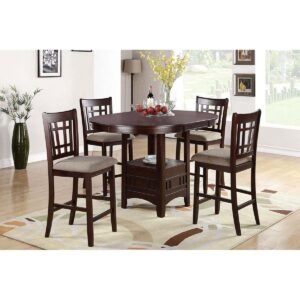 Dark Rosy Brown Table