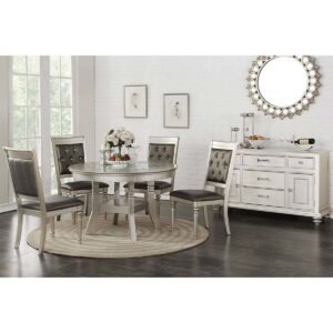 Silver Dining Chair