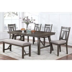 Dark Brown Dining Table
