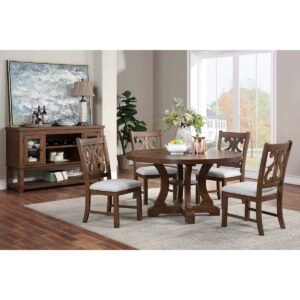 Modern Round Dining Table Set