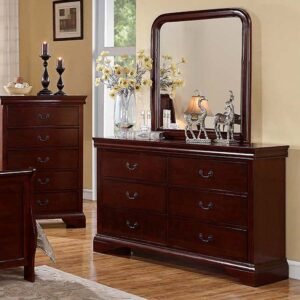 Dark Cherry Dresser