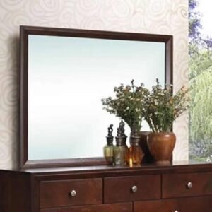 Brown Wood Mirror