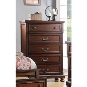 Cherry Pine Wood Chest