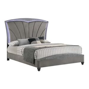 Grey Glam Sparkle Bed