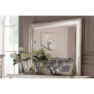 Antique Silver Mirror