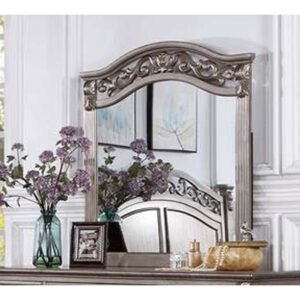 Champagne Wooden Mirror