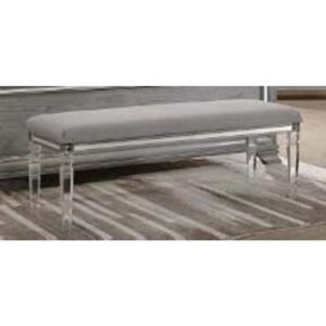 Mirror Accents Bench