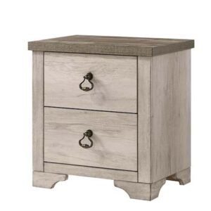 Drift Wood Plank Design Nightstand