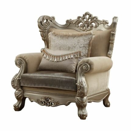 Fabric & Champagne Chair