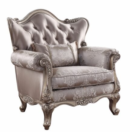Fabric & Champagne Chair