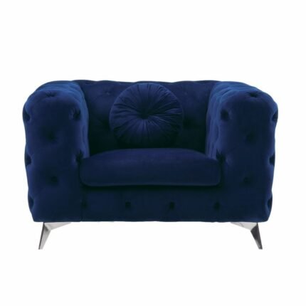 Blue Fabric Chair