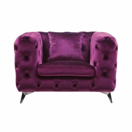 Purple Fabric Chair