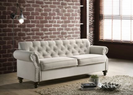 Classic Tufted Sofa
