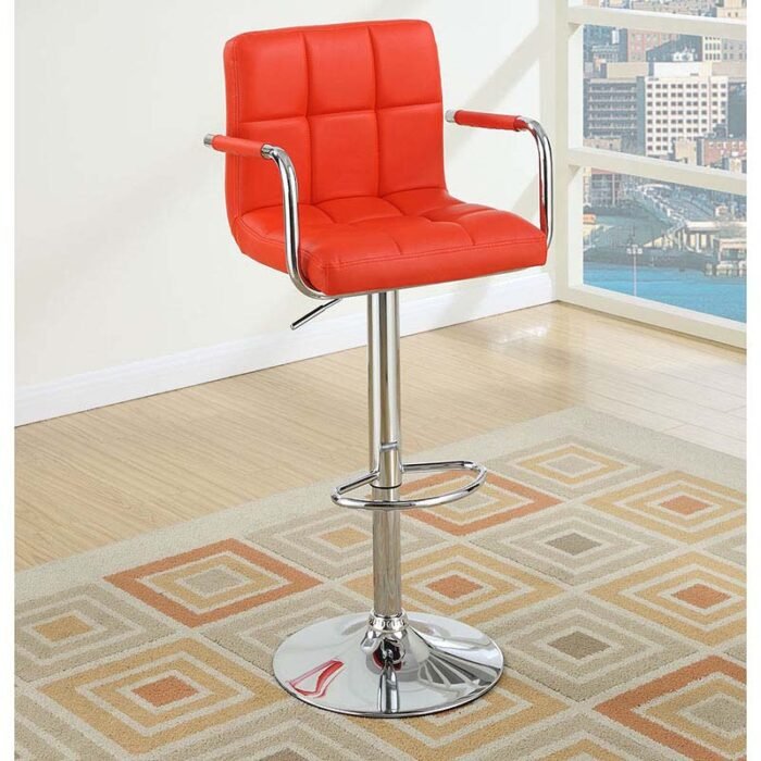 Red Bar Stool
