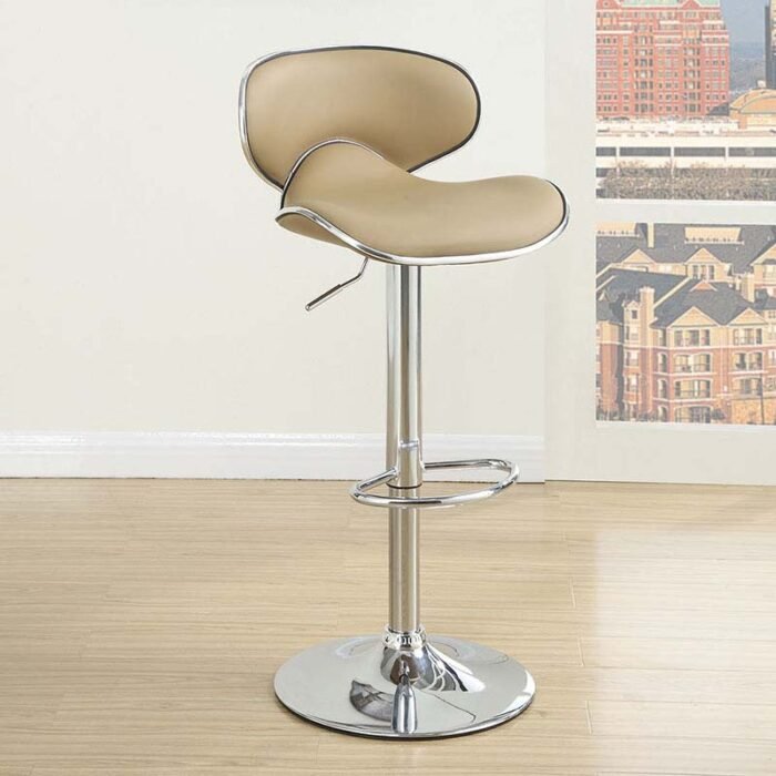 Brown High Bar Stool