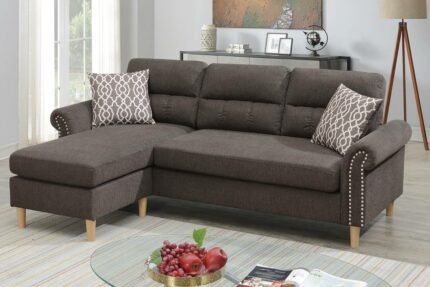 Tan Sectional Sofa