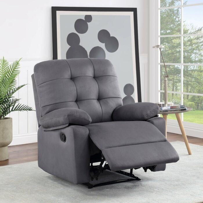 Ebony Manual Recliner