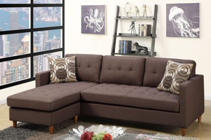 Chocolate Sectional Sofa