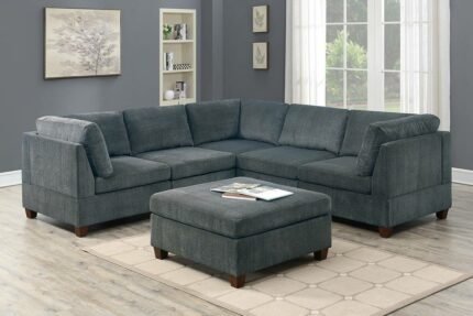 6 Pcs Sectional Set