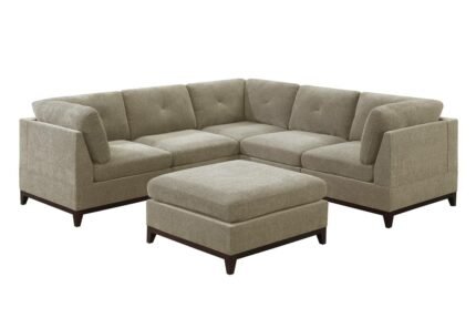 6 Pcs Wood base Sectional Set