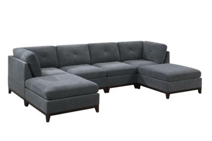 6 Pcs Ash Wood base Sectional