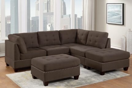 6pcs elegance modular sectional