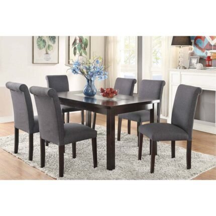 Blue Grey Dining Chair.