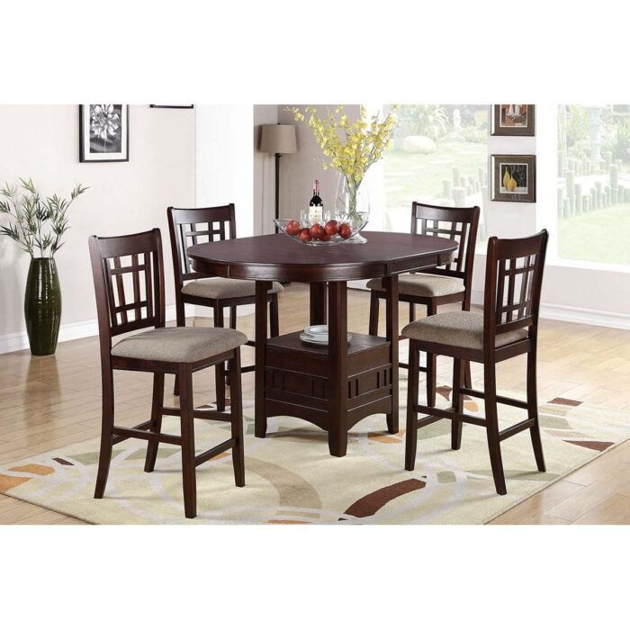 Dark Rosy Brown Table