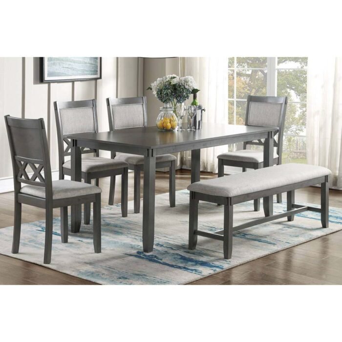 6 Pcs Spacious Dining Set