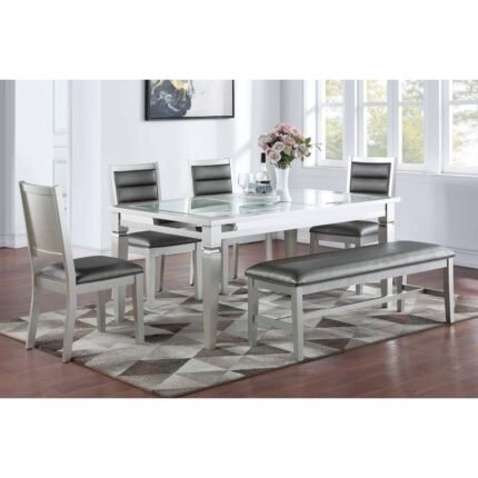 Mocha Spacious Dining Bench
