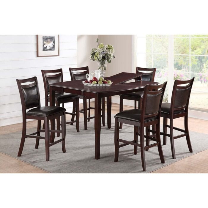 Dark Espresso Counter Height Table