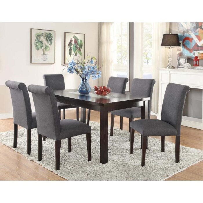 Blue Grey Dining Table