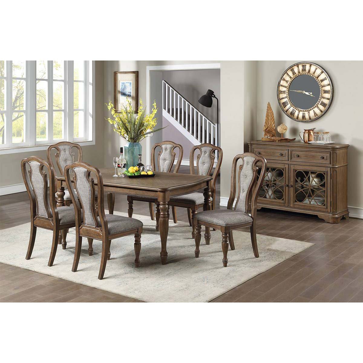 chf012572 Divine Brown Dining Table