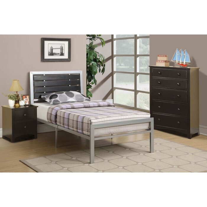 Silver Youth Full Bed