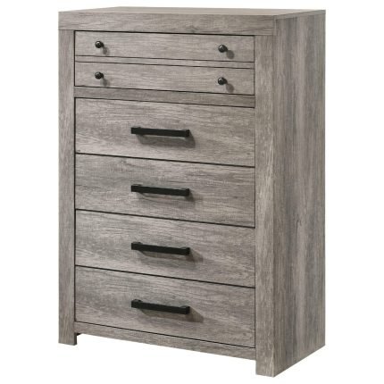 Farmhouse Design Chest With 5 Drawers