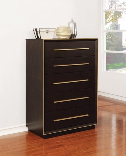 5-drawer Chest Smoked Peppercorn