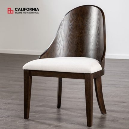 Transitional Dark Walnut SIDE CHAIR (2/CTN)